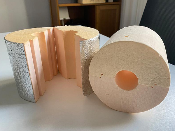 Phenolic thermal insulation pipe shell for pipeline thermal insulation